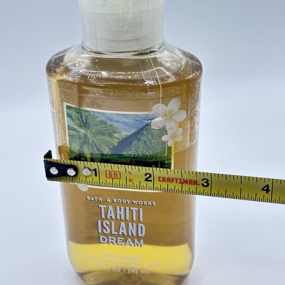Bath & Body Works Tahiti Island Dream Moisturizing Body Wash Shower Gel 10 oz - Picture 16 of 16